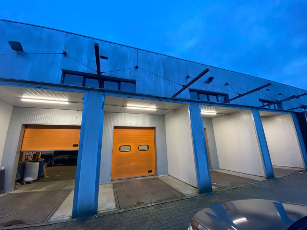 Industrie verlichting buiten